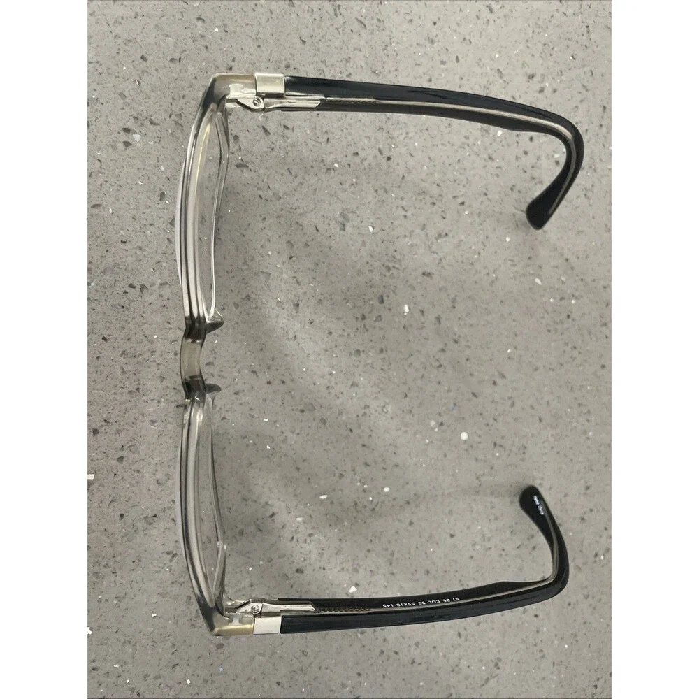 Next Issue SJ 26 COL 90 Black Square Full Rim Eyeglasses Frames ONLY 55X 18 145